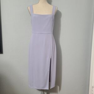 Aritzia Babaton 90s Slit Midi Dress Size 6‎